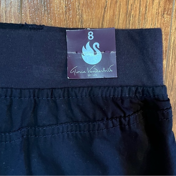 Women's Gloria Vanderbilt Skort/ Sport Skirt Black, Size 8, Brand New with Tags - Picture 6 of 8